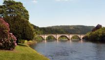 Beatrix Potter - The Tay River at Dunkeld