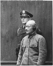 Tokyo War Crimes Trial - Tojo as Defendant