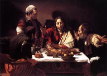 Caravaggio - Supper at Emmaus