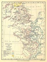 Henry II - Control of Lands in Britain and France, 1185