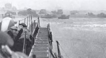 British Forces Arriving at Sword Beach