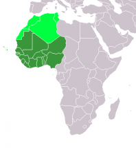 Map of West Africa