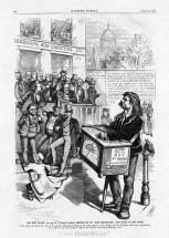 Horace Greeley - Mocked in Political Cartoon