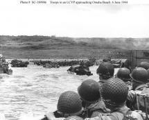 Approaching Omaha Beach