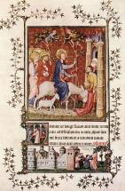 Triumphal Entry - Jean de Berry's Book of Hours