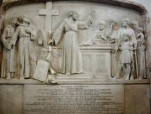 Wycliffe Memorial at St. Marys Church in Lutterworth