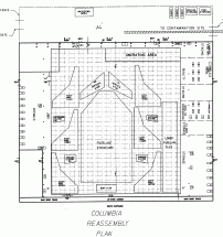 Columbia's Reassembly Layout Plan