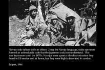 Navajo Code Talkers - Effective in Saipan