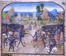 Poitiers - French and English Battle During 100 Years War