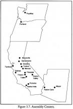 Map of the Assembly Centers