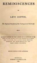 Reminiscences of Levi Coffin