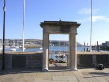 Plymouth, England - Pilgrim Departure Scene