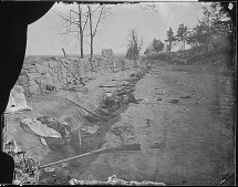 Marye's Heights, Fredericksburg Battle Scene