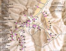 Location of Pharaohs - Excavation Sites in Egypt