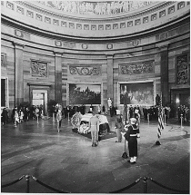 JFK Lies in State at the Capitol Rotunda