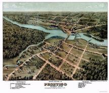 Bird's Eye View of Peshtigo - September, 1871