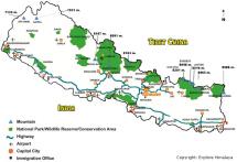 Nepal/Tibet - Map Locator