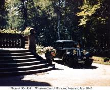 Churchill's Auto at Potsdam