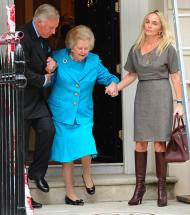 Margaret Thatcher at 86