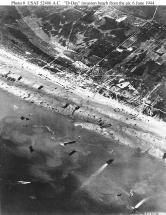 Normandy Beaches - Aerial View