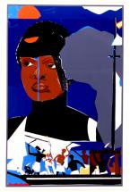 Romare Bearden - Modern Sengbe Painting