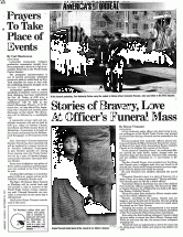 News Article - Stories of Bravery, Love at Funeral Mass