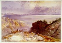 Great Salt Lake - by Thomas Moran