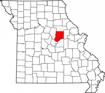 Callaway County - Location of the Newsom Farm