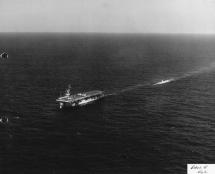 Towing the Captured U-505 