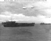 Troop Ships En route to Normandy