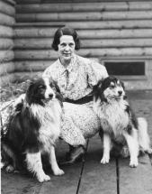 Nan Wanatka and Her Little Bohemia Dogs