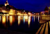 Lucerne - View at Night