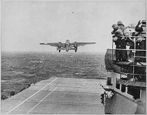 Doolittle Raiders - Taking-off From the Hornet