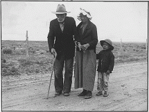 Great Depression - Transportation, on Foot