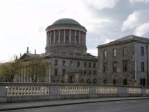 Inns Quay - Four Courts in Dublin