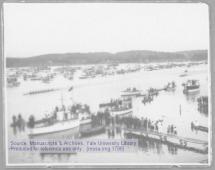 Crew Racing in New London, Connecticut