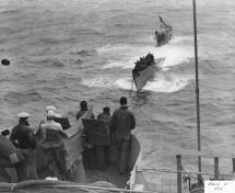 USS Guadalcanal Towing U-505