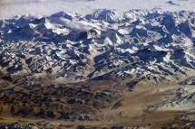 Mt. Everest Area - Space Station View