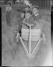 Camp Children Playing