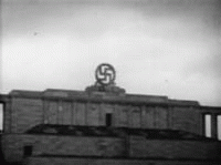 US Army Blows-up a Swastika in Nuremberg