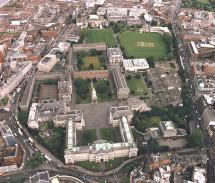 Aerial View of Trinity College