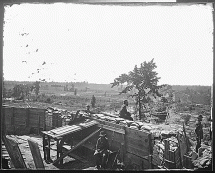 Military Fortifications Near the Battlefield