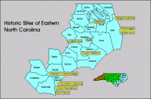 Historic Sites of Eastern North Carolina - The First Settlement