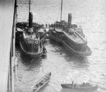 Boarding Titanic in Queenstown (Cobh)