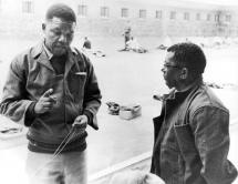 Mandela and Sisulu - Robben Island