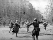 Soviet Army Fighting in Berlin