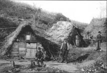 Sod-Covered Shelters for Railroad Workers