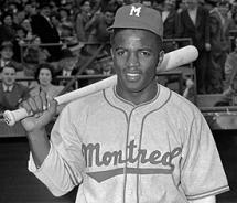 Jackie Robinson as a Montreal Royal