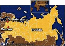 St. Petersburg - Map Locator