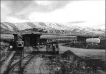 Engine House Near the Big Trestle